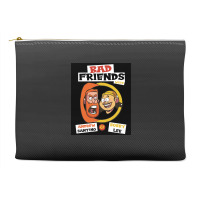 Bad Friends With Andrew Santino Amp Bobby Lee Poster 70s Accessory Pouches | Artistshot