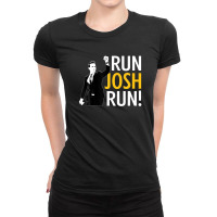 Josh Hawley Run Free Funny Josh Hawley Running Outfit Ladies Fitted T-shirt | Artistshot