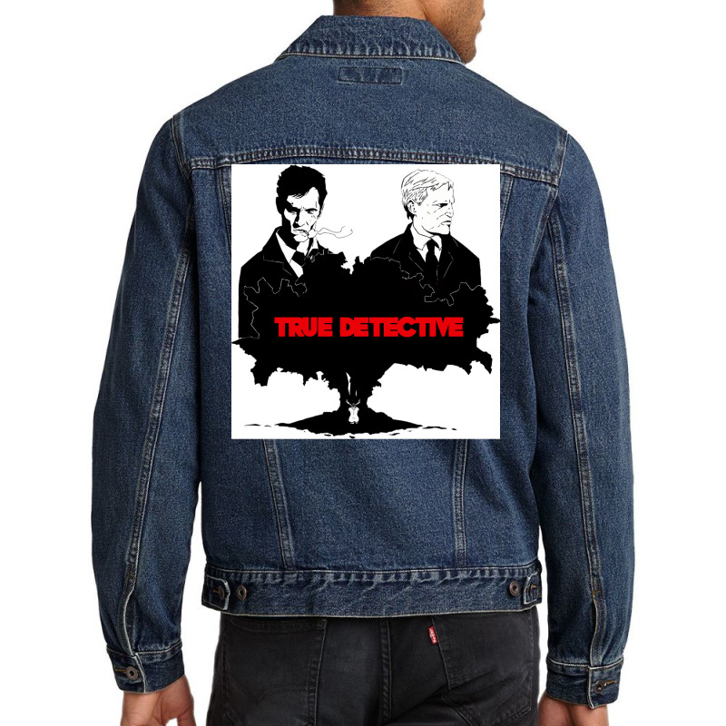 Bnw Artwork Poster Nature Men Denim Jacket | Artistshot