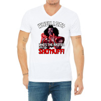 Sho Nuff Rage Who's The Master Style Japonais V-neck Tee | Artistshot