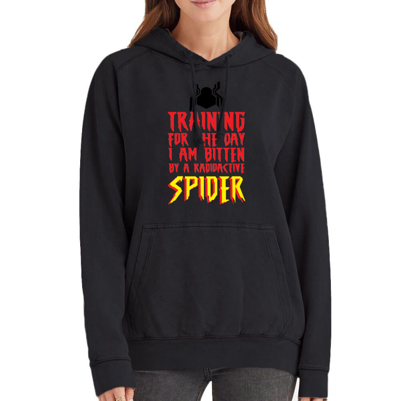 Training For The Day I Am Bitten By A Radioactive Spider Mcu Tank Top Vintage Hoodie | Artistshot