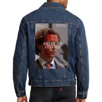 American Psycho 1 Men Denim Jacket | Artistshot