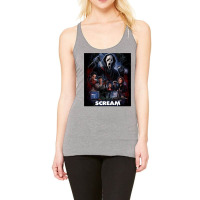 Scream Horror Movie Artwork Racerback Tank | Artistshot