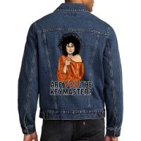 Are You The Keymaster Men Denim Jacket | Artistshot