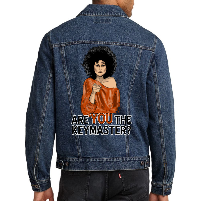 Are You The Keymaster Men Denim Jacket by juncajfaldux | Artistshot