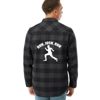 Josh Hawley Run Free Funny Josh Hawley Running Flannel Shirt | Artistshot