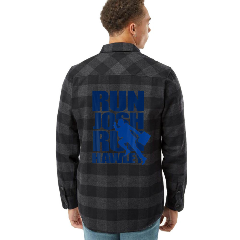 Josh Hawley Run Free Funny Josh Hawley Running Flannel Shirt by plavouryu5 | Artistshot