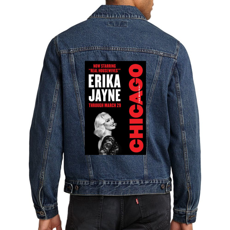 Erika Jayne Concert Men Denim Jacket | Artistshot