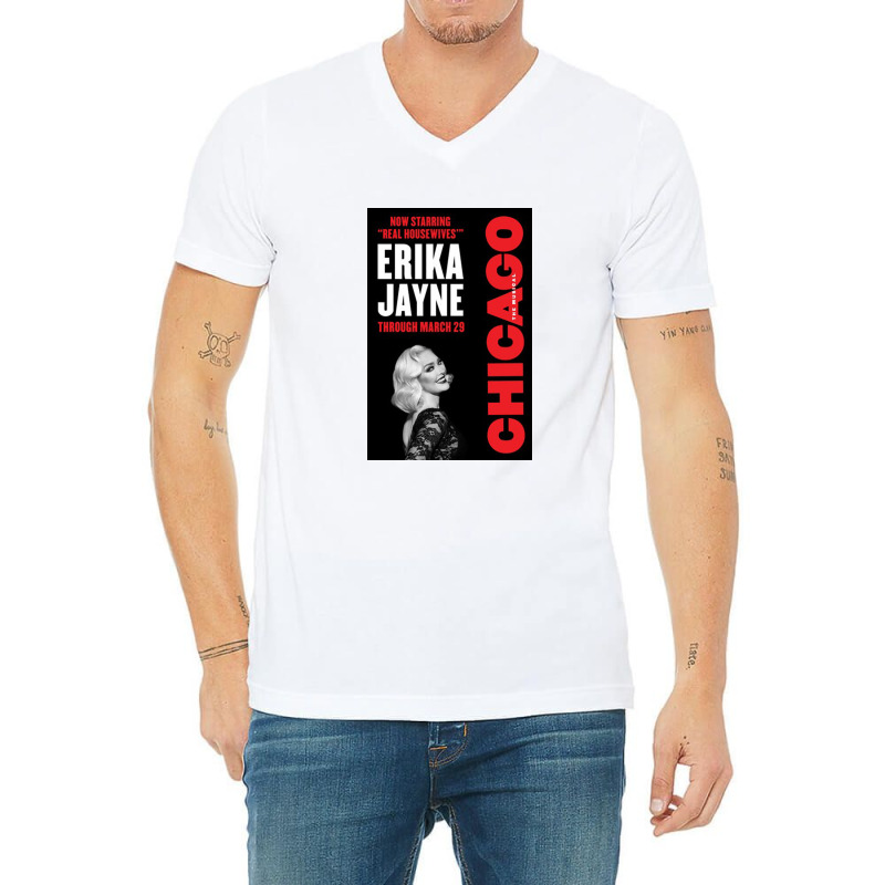 Erika Jayne Concert V-neck Tee | Artistshot