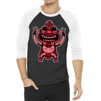 Limited Edition Aztec Warrior Red 3/4 Sleeve Shirt | Artistshot