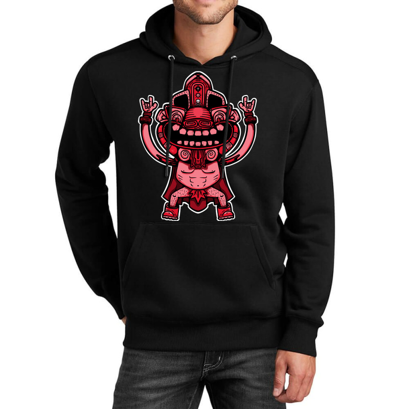 Limited Edition Aztec Warrior Red Unisex Hoodie by Inmamlil638 | Artistshot