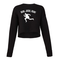 Josh Hawley Run Free Funny Josh Hawley Running Cropped Sweater | Artistshot