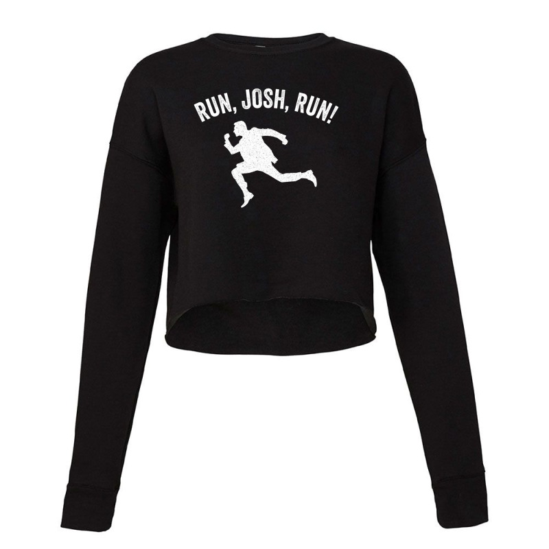 Josh Hawley Run Free Funny Josh Hawley Running Cropped Sweater by plavouryu5 | Artistshot