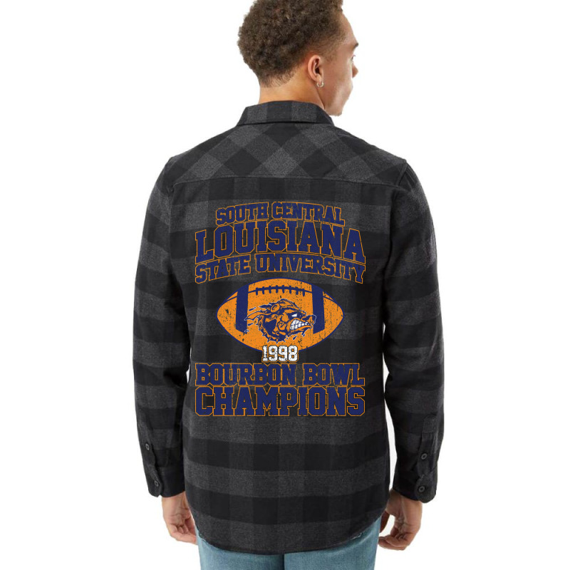 Sclsu 1998 Bourbon Bowl Champions (variant) Flannel Shirt | Artistshot