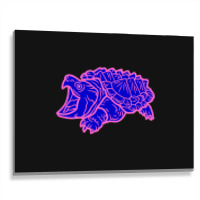 Trending Alligator Snapping Turtle - Reptile - Wildlife - Cute Turtle Metal Print Horizontal | Artistshot