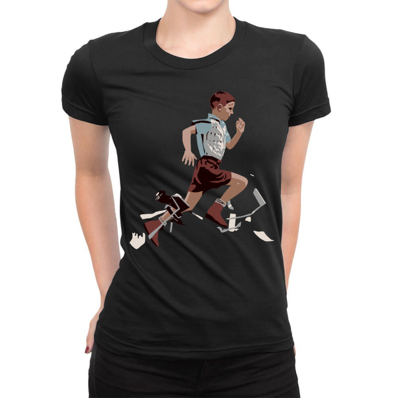 Forrest Gump Ladies Fitted T-Shirt by lingdasilviox | Artistshot