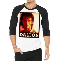 Dalton (patrick Swayze) Roadhouse Movie 3/4 Sleeve Shirt | Artistshot