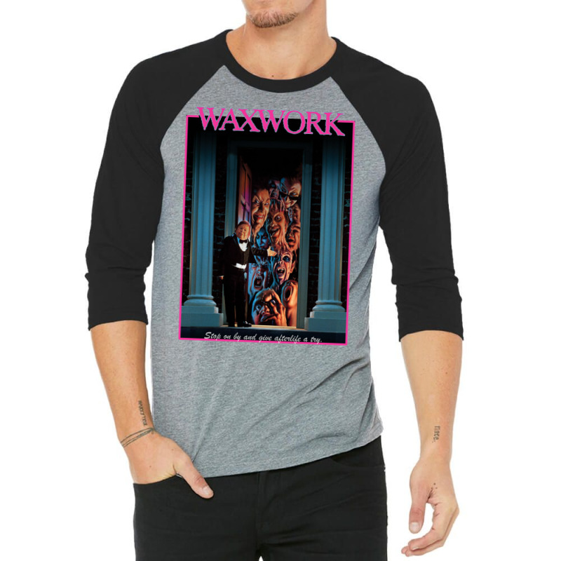 Waxwork   Captive Audience（1988）☆vhsgasm Video☆   Horror Merch 3/4 Sleeve Shirt by sofiahakchayf | Artistshot