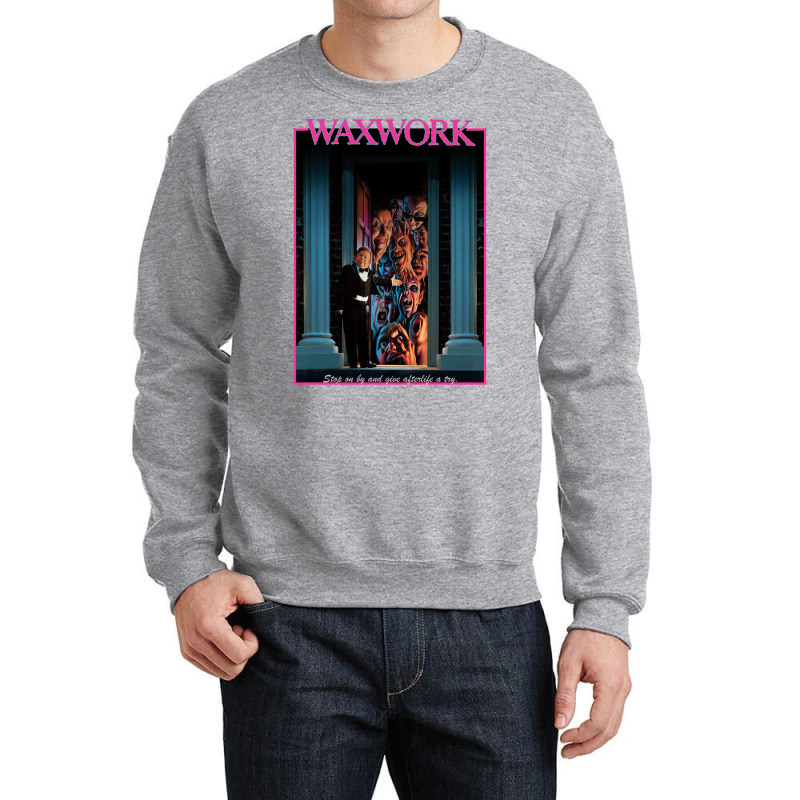 Waxwork   Captive Audience（1988）☆vhsgasm Video☆   Horror Merch Crewneck Sweatshirt by sofiahakchayf | Artistshot