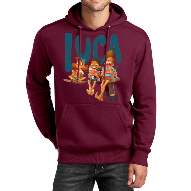 Luca Watermelon Unisex Hoodie by zainisyrinez | Artistshot