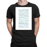 Shipping Forecast As Heard Of Radio 4  Quote Nature Green T-shirt | Artistshot