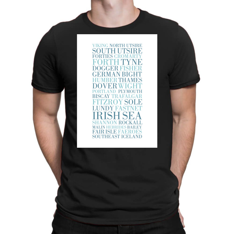 Shipping Forecast As Heard Of Radio 4  Quote Nature Green T-shirt | Artistshot