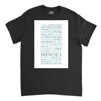 Shipping Forecast As Heard Of Radio 4  Quote Nature Green Classic T-shirt | Artistshot