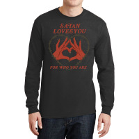 Limited Edition Satan Loves You Long Sleeve Shirts | Artistshot