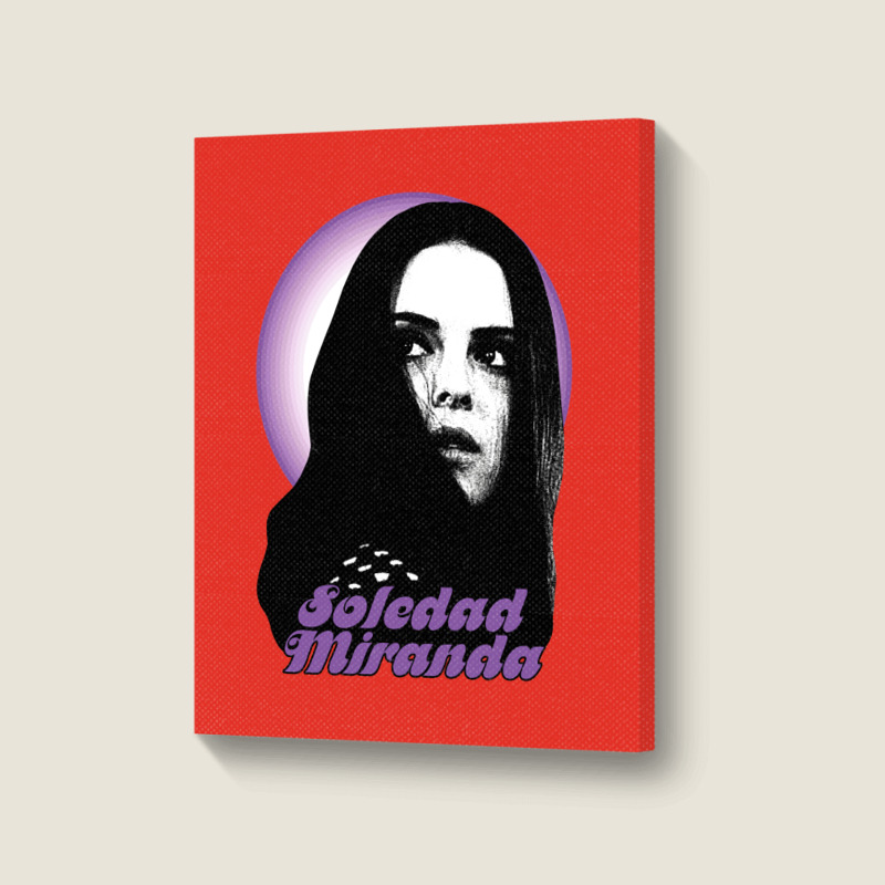 Soledad Miranda  Eugenie Portrait Canvas Print | Artistshot