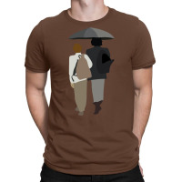 Goldfinch Boys With Umbrella T-shirt | Artistshot