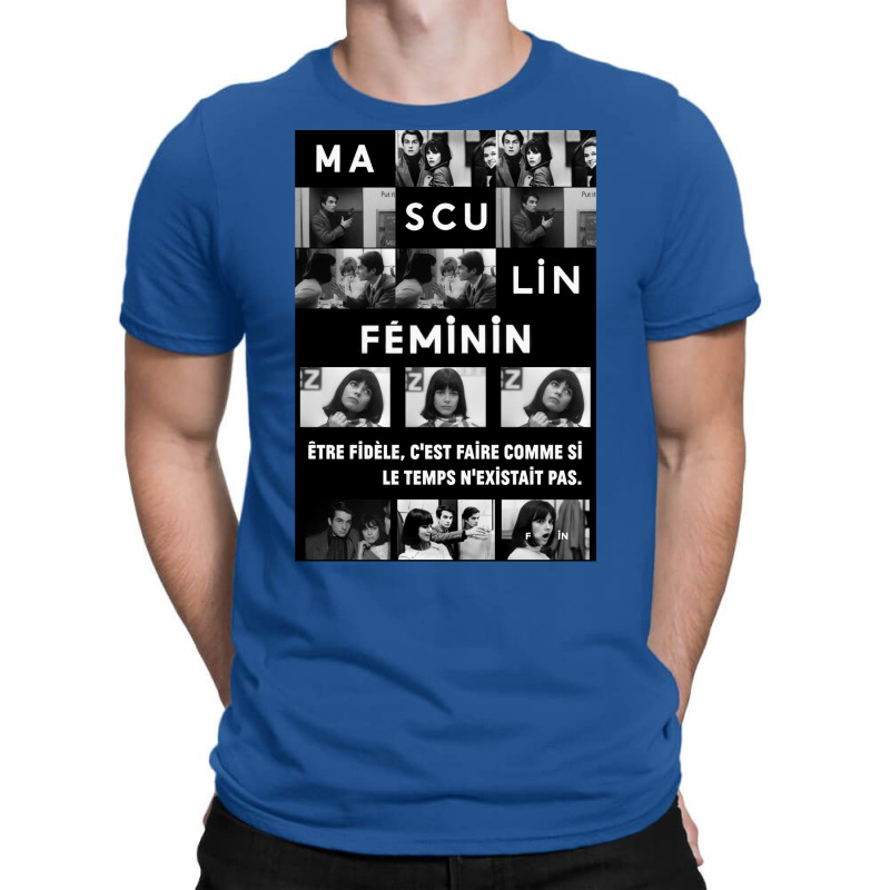 Masculin Féminin (1966 Film) Jean Luc Godard T-Shirt by zainisyrinez | Artistshot