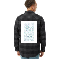 Shipping Forecast As Heard Of Radio 4  Gift Music Flannel Shirt | Artistshot