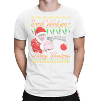 Death Wish You A Merry Christmas T-shirt | Artistshot