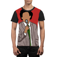 Eric Andre Sticker Poster Vintage Graphic T-shirt | Artistshot