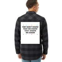 Friends Quote Poster Nature Flannel Shirt | Artistshot