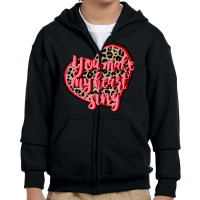 Valentine Youth Zipper Hoodie | Artistshot