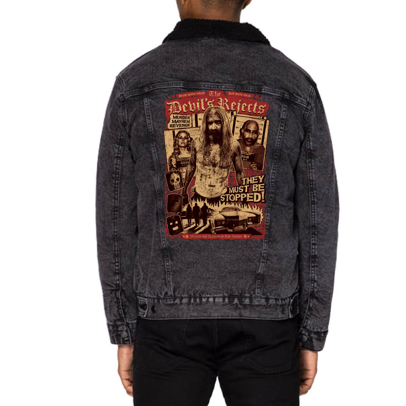 The Devil's Rejects Unisex Sherpa-Lined Denim Jacket by refigesowp | Artistshot