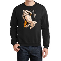 Holy Pizza Crewneck Sweatshirt | Artistshot