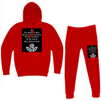 Nordic Viking Warrior Quotes Fate May Determine  Humor 70s Hoodie & Jogger Set | Artistshot