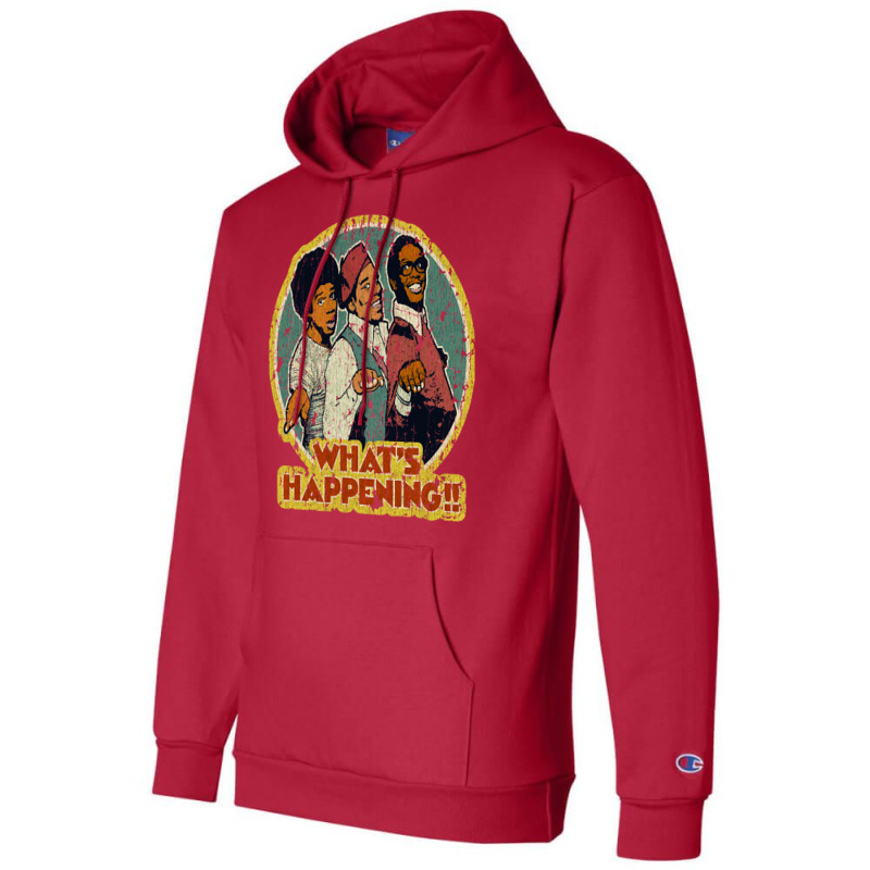 What's Happening !! 80s Classic Champion Hoodie | Artistshot