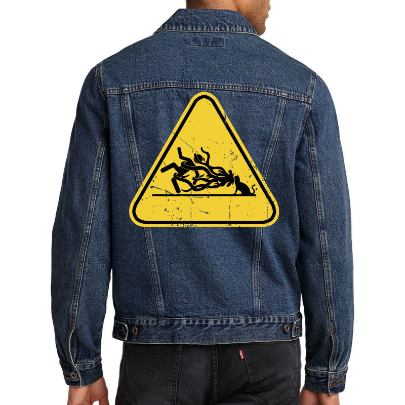 Flerken Hazard Men Denim Jacket by riquelhubbya | Artistshot