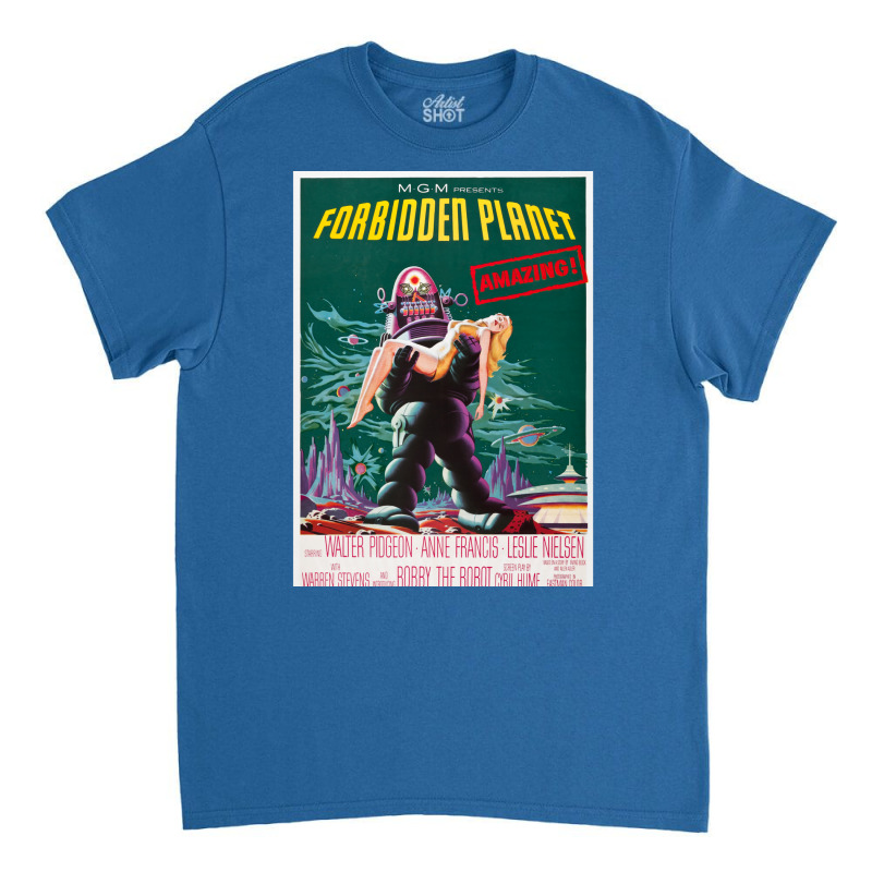 Forbidden Planet Classic T-shirt by riquelhubbya | Artistshot