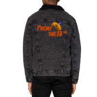 Friday The 13th Unisex Sherpa-lined Denim Jacket | Artistshot