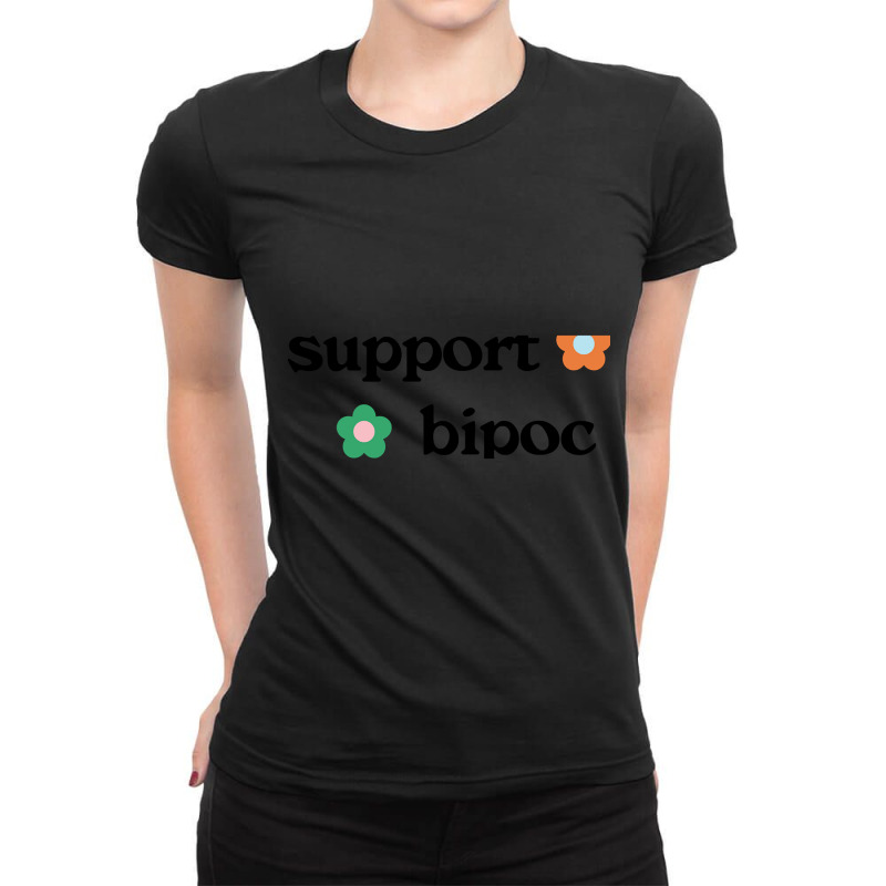 Trending Support Bipoc Ladies Fitted T-Shirt by yumgaugeteuda | Artistshot