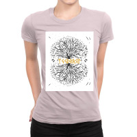 Yggdrasil Tree Of Life Odinx27s Horse Vikings  Hippie Ladies Fitted T-shirt | Artistshot