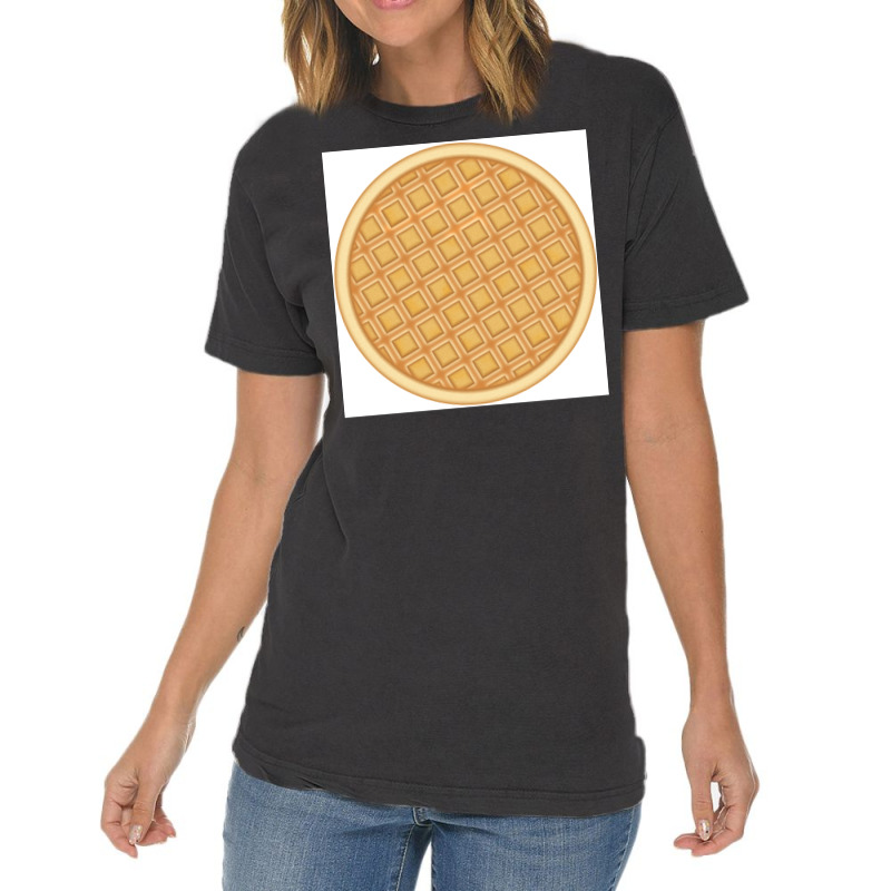 Round Waffle Poster Boy Vintage T-Shirt by pihnyadzif | Artistshot