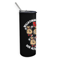 Mens Welcome To The Club Of The Old Bags Old Bag 50th Birthday T Shirt Skinny Tumbler | Artistshot