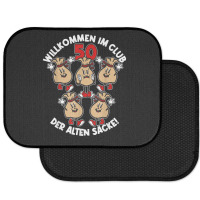 Mens Welcome To The Club Of The Old Bags Old Bag 50th Birthday T Shirt Rear Car Mat | Artistshot