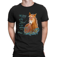 Limited Edition Christian Bible Verse Smiling Horse T-shirt | Artistshot