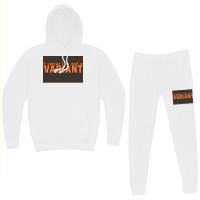 I Swear Ix27m Not A Variant In Orange Back Poster Quote Hoodie & Jogger Set | Artistshot